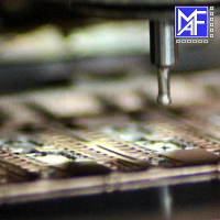 Kleber auf Leadframe